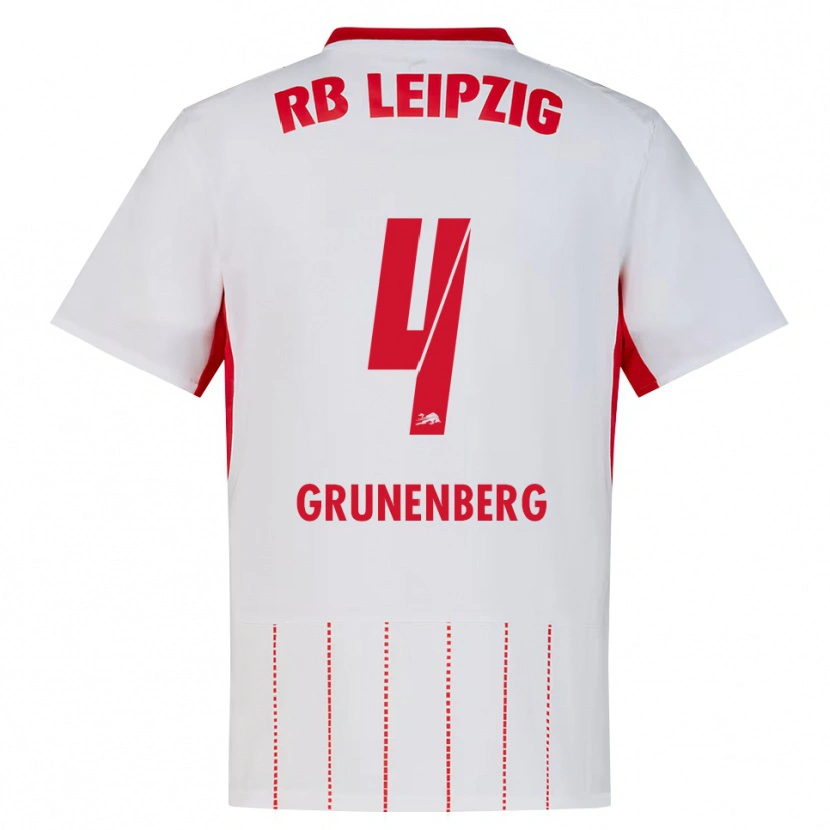 Danxen Damen Rucy Grunenberg #4 Rot Weiß Gelb Heimtrikot Trikot 2026/27 T-Shirt Österreich