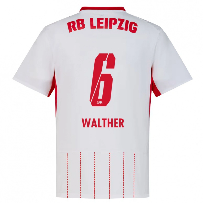 Danxen Damen Mika Walther #6 Rot Weiß Gelb Heimtrikot Trikot 2026/27 T-Shirt Österreich