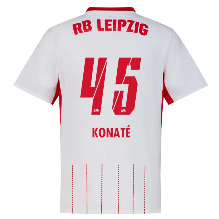 Danxen Damen Samba Konaté #45 Rot Weiß Gelb Heimtrikot Trikot 2026/27 T-Shirt Österreich