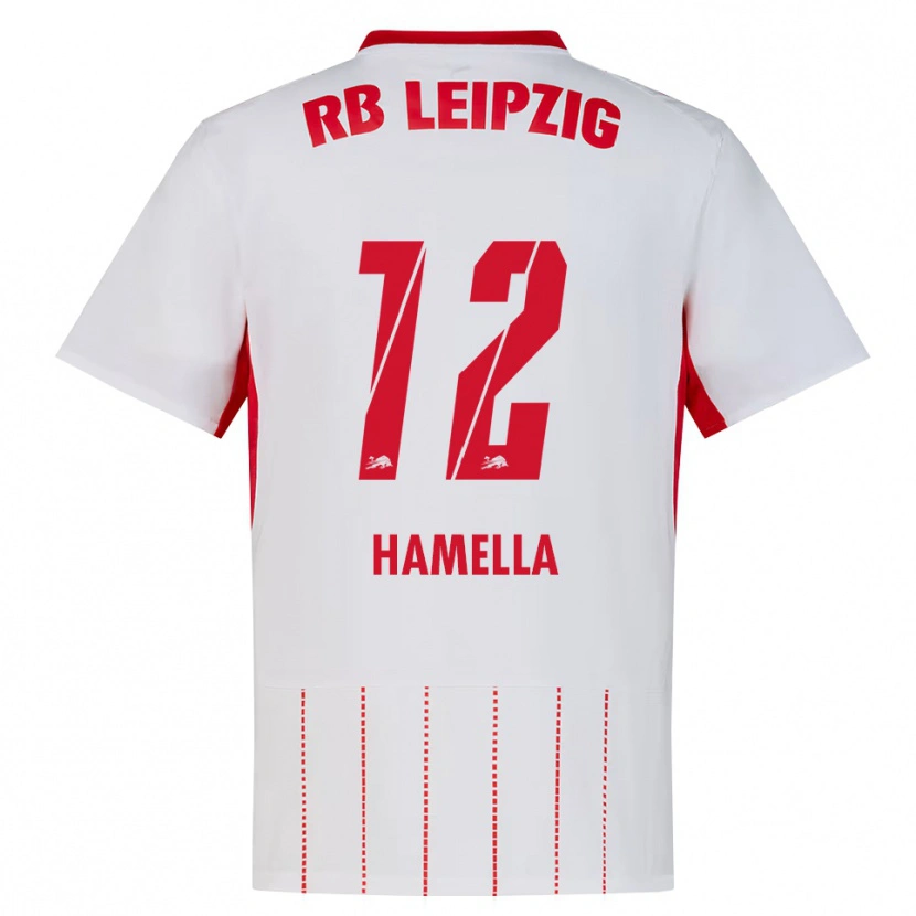 Danxen Damen Karl Hamella #12 Rot Weiß Gelb Heimtrikot Trikot 2026/27 T-Shirt Österreich