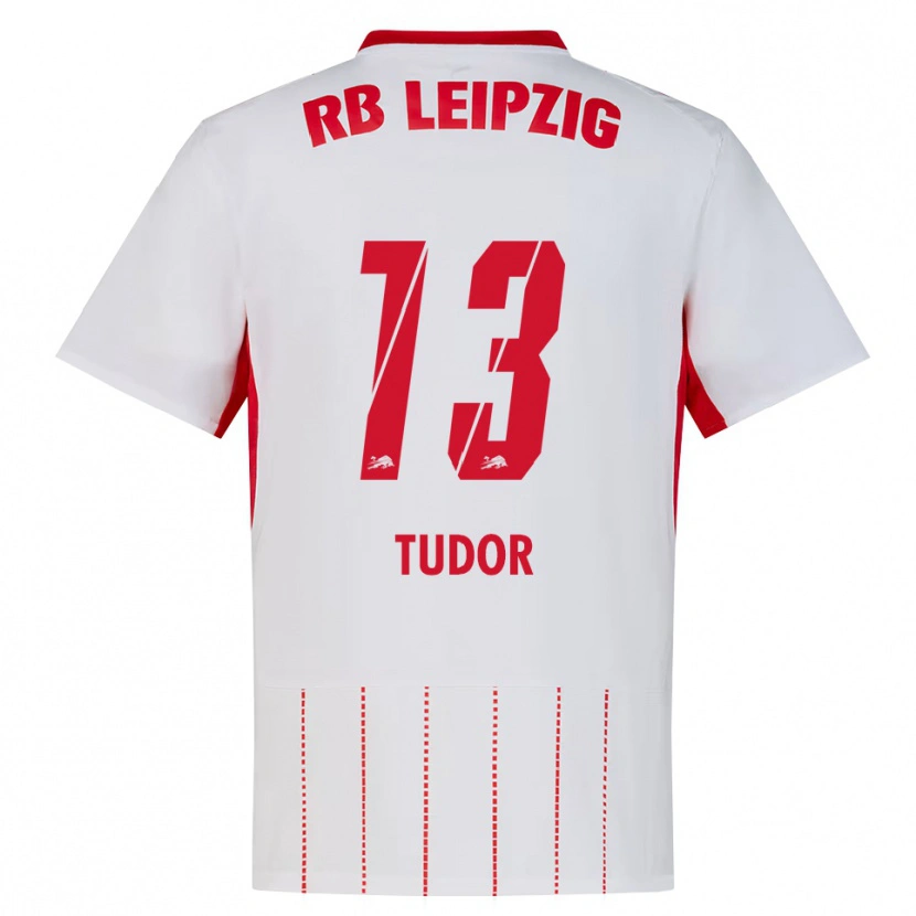 Danxen Damen Aaron Tudor #13 Rot Weiß Gelb Heimtrikot Trikot 2026/27 T-Shirt Österreich