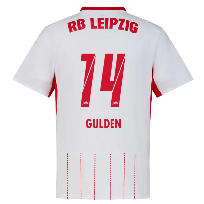 Danxen Damen Erik Gulden #14 Rot Weiß Gelb Heimtrikot Trikot 2026/27 T-Shirt Österreich