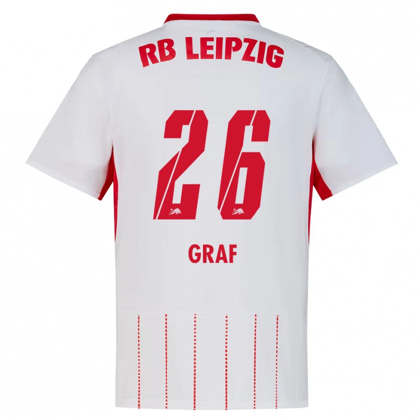 Danxen Damen Luca Maria Graf #26 Rot Weiß Gelb Heimtrikot Trikot 2026/27 T-Shirt Österreich