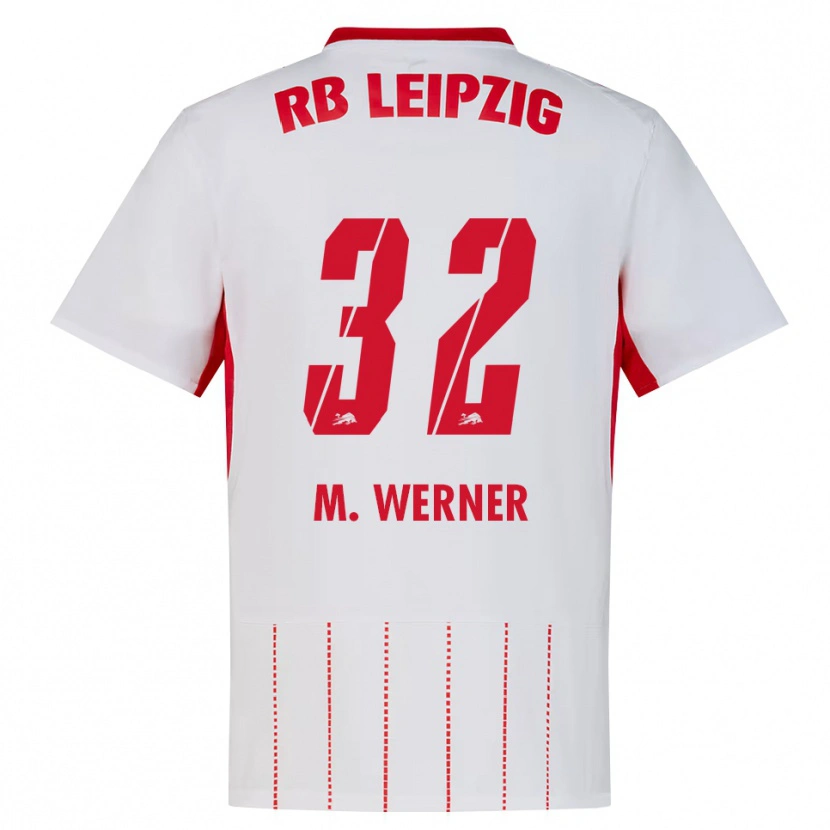 Danxen Damen Mia Werner #32 Rot Weiß Gelb Heimtrikot Trikot 2026/27 T-Shirt Österreich