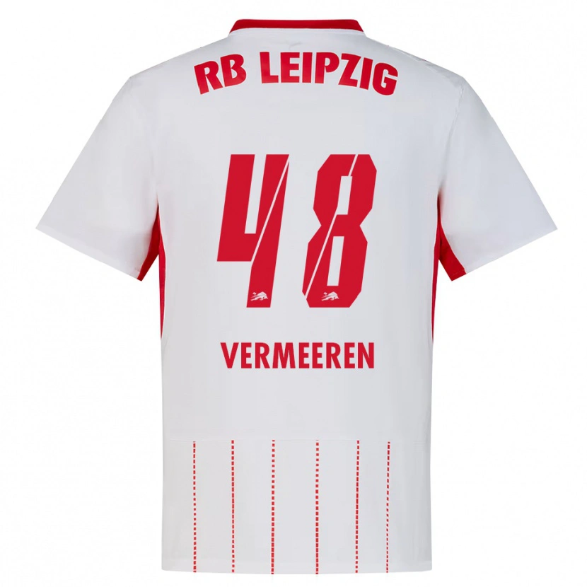 Danxen Damen Arthur Vermeeren #48 Rot Weiß Gelb Heimtrikot Trikot 2026/27 T-Shirt Österreich