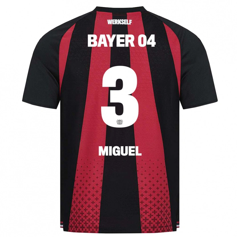 Danxen Damen Miguel Gutiérrez #3 Schwarz Weiß Rot Heimtrikot Trikot 2026/27 T-Shirt Österreich