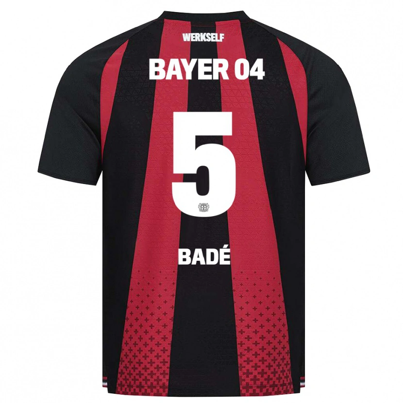Danxen Damen Loïc Badé #5 Schwarz Weiß Rot Heimtrikot Trikot 2026/27 T-Shirt Österreich