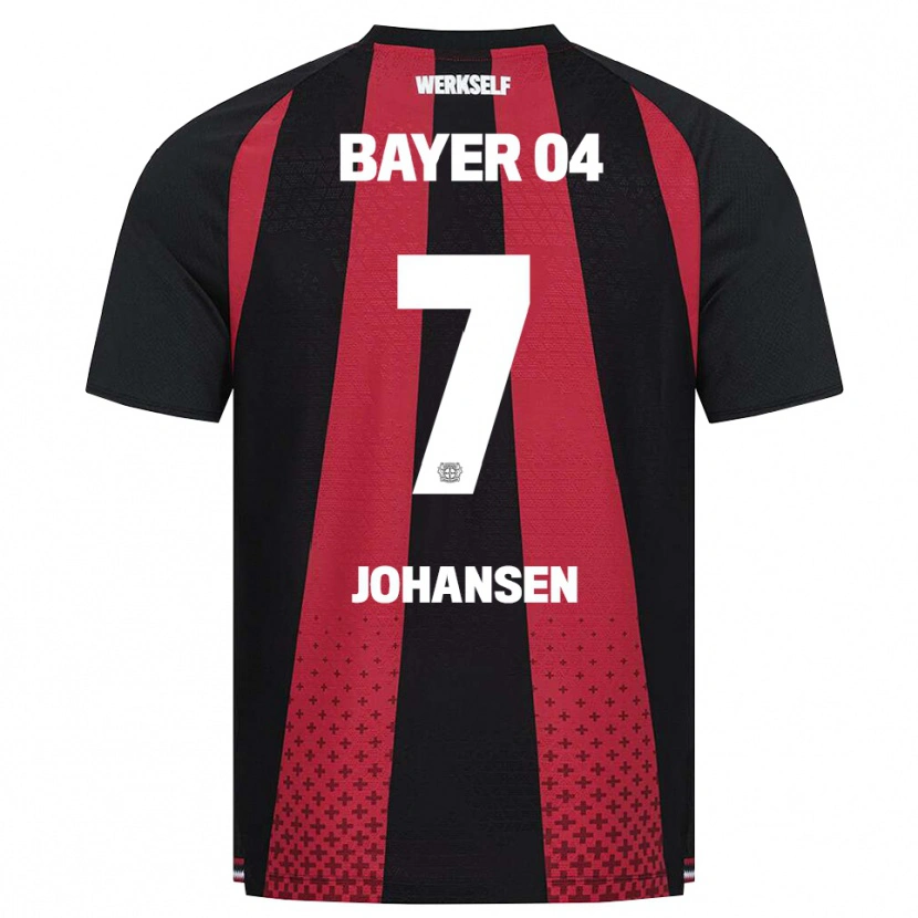 Danxen Damen Cecilie Johansen #7 Schwarz Weiß Rot Heimtrikot Trikot 2026/27 T-Shirt Österreich