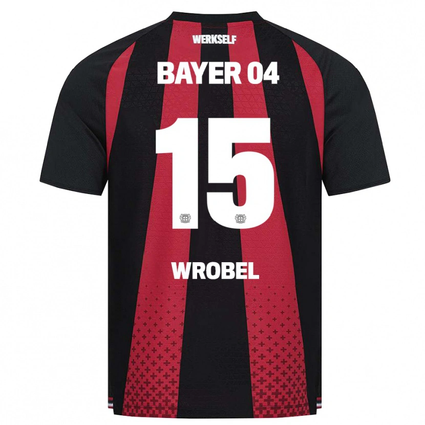 Danxen Damen Max Wrobel #15 Schwarz Weiß Rot Heimtrikot Trikot 2026/27 T-Shirt Österreich