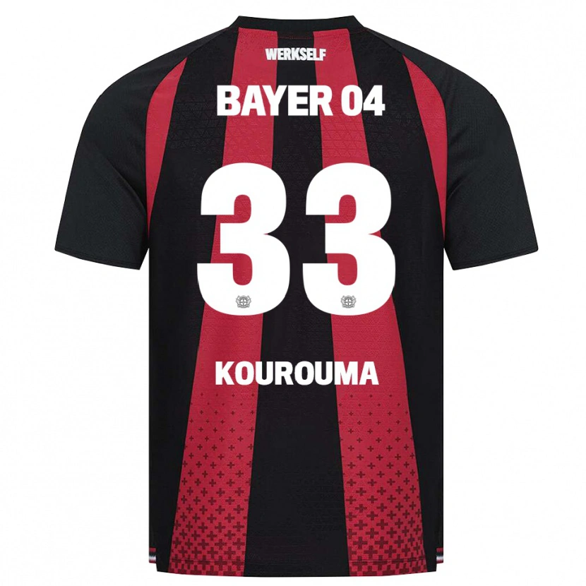 Danxen Damen Fakouman Kourouma #33 Schwarz Weiß Rot Heimtrikot Trikot 2026/27 T-Shirt Österreich