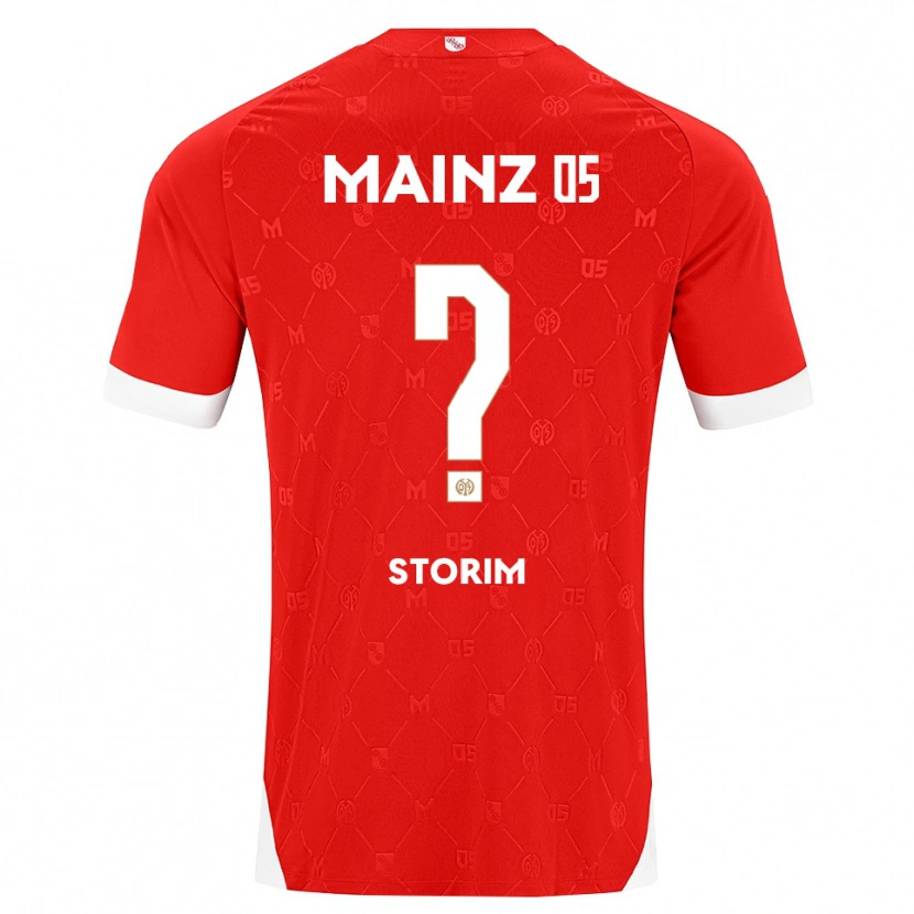 Danxen Damen Max Storim #0 Rot Weiß Heimtrikot Trikot 2026/27 T-Shirt Österreich