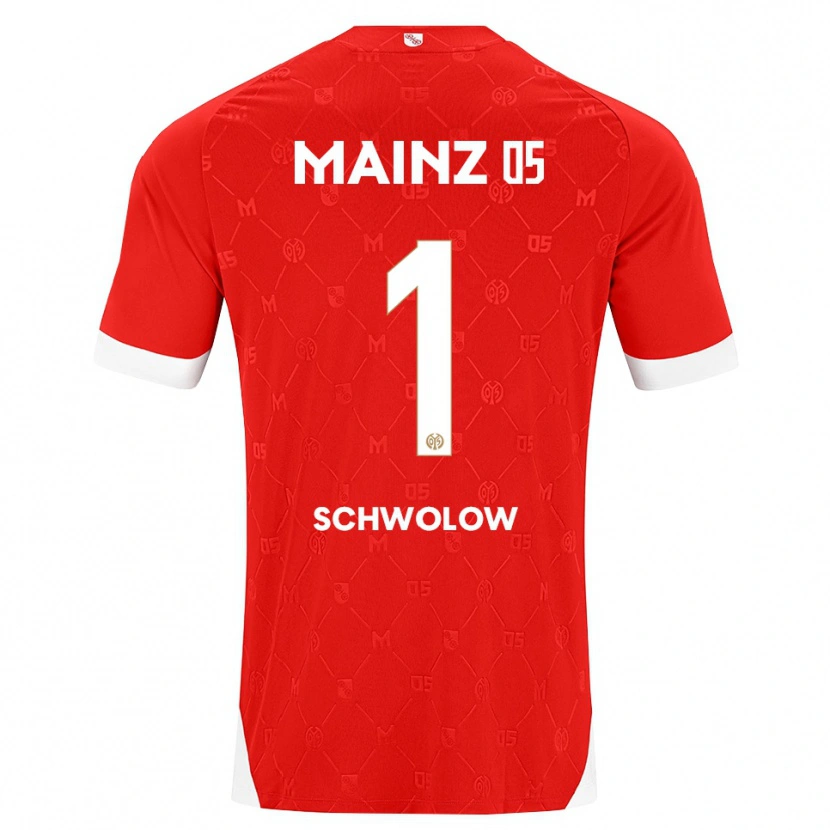 Danxen Damen Alexander Schwolow #1 Rot Weiß Heimtrikot Trikot 2026/27 T-Shirt Österreich