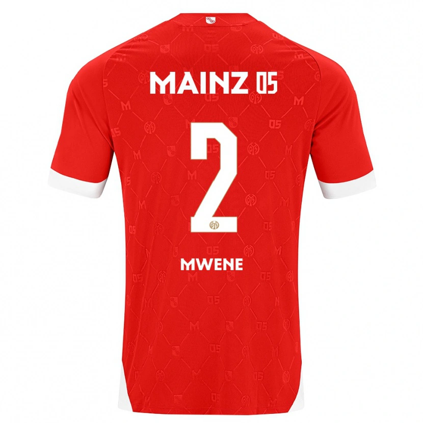 Danxen Damen Phillipp Mwene #2 Rot Weiß Heimtrikot Trikot 2026/27 T-Shirt Österreich