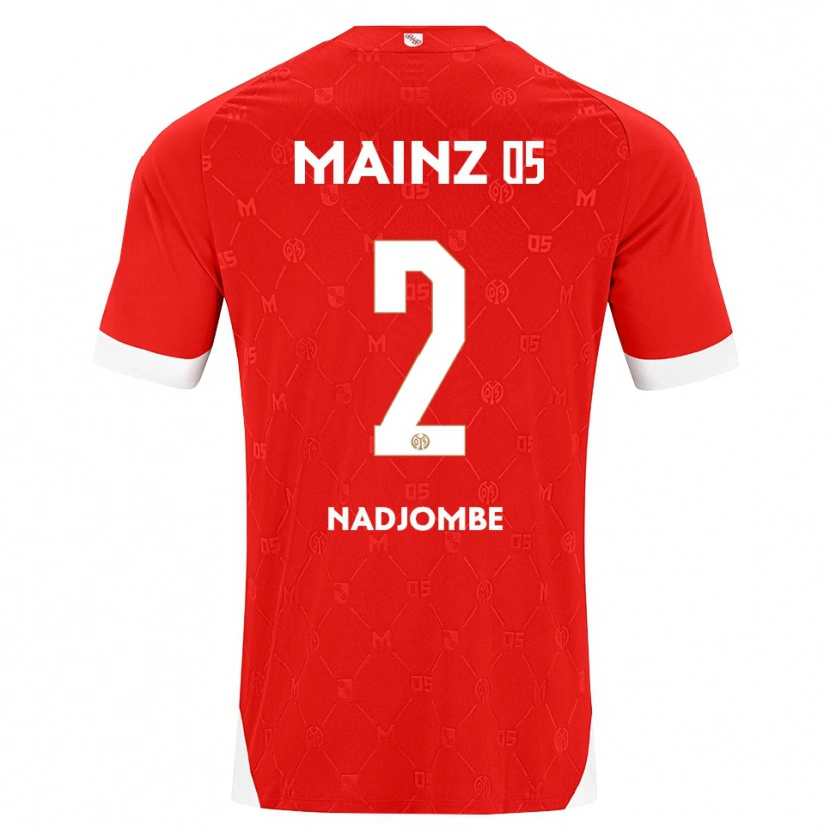 Danxen Damen Jean-Marie Nadjombe #2 Rot Weiß Heimtrikot Trikot 2026/27 T-Shirt Österreich