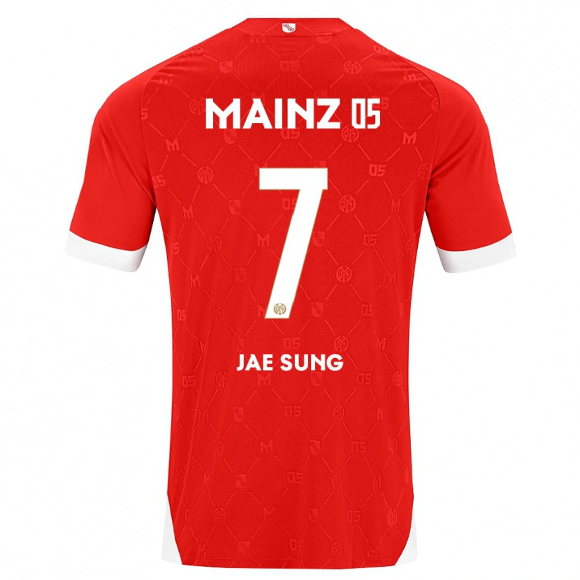 Danxen Damen Jae-Sung Lee #7 Rot Weiß Heimtrikot Trikot 2026/27 T-Shirt Österreich