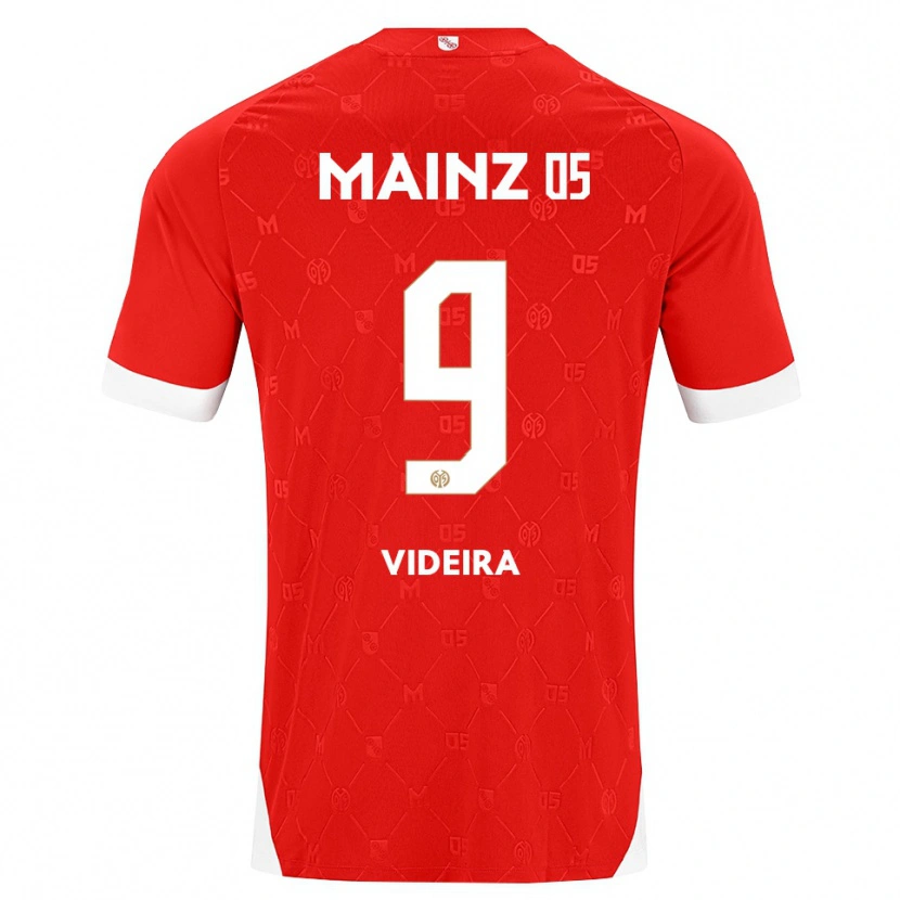 Danxen Damen Jayson Videira #9 Rot Weiß Heimtrikot Trikot 2026/27 T-Shirt Österreich