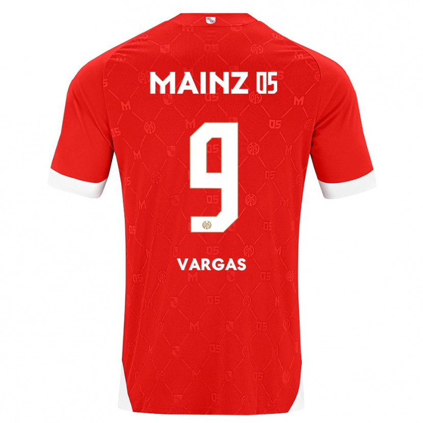 Danxen Damen Nayrobi Vargas #9 Rot Weiß Heimtrikot Trikot 2026/27 T-Shirt Österreich