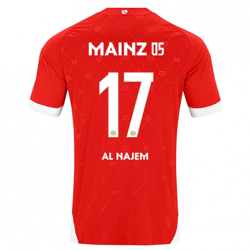 Danxen Damen Salma Al Najem #17 Rot Weiß Heimtrikot Trikot 2026/27 T-Shirt Österreich