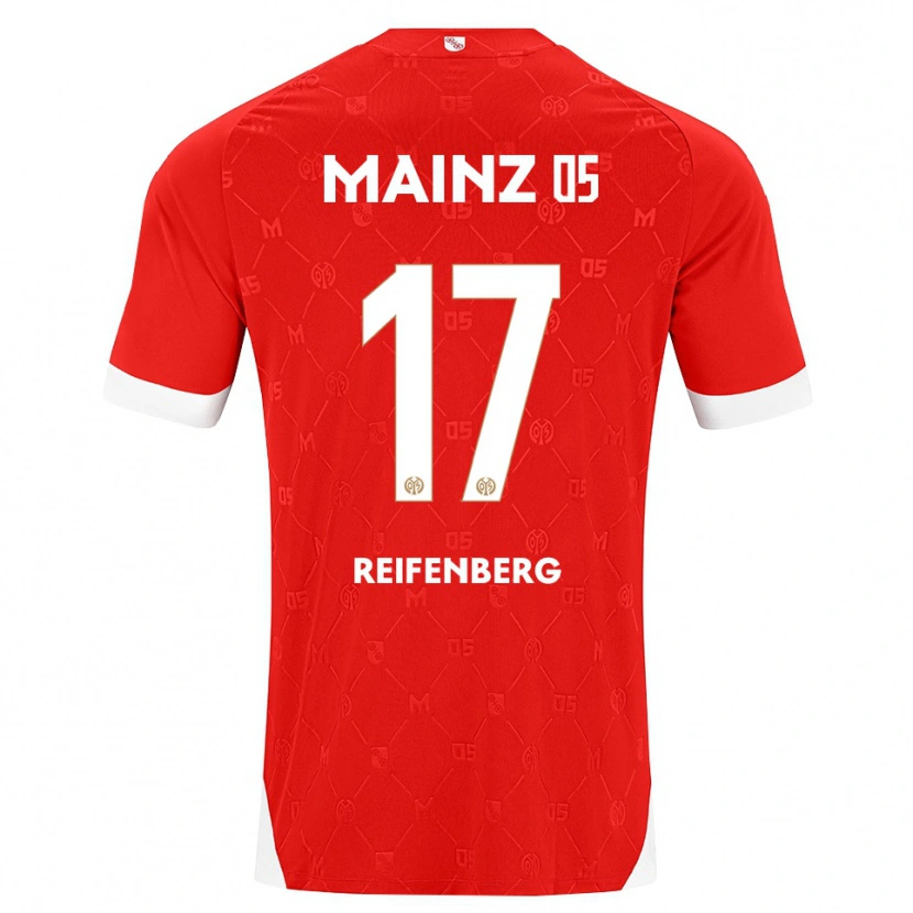 Danxen Damen Michelle Reifenberg #17 Rot Weiß Heimtrikot Trikot 2026/27 T-Shirt Österreich