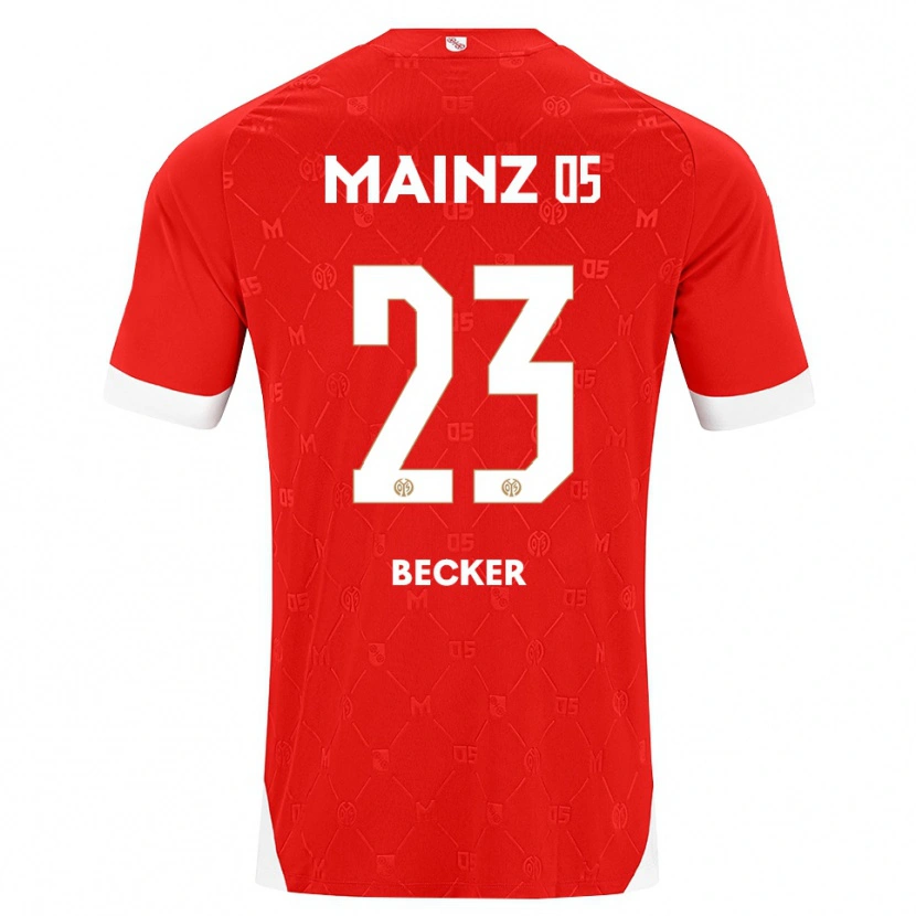 Danxen Damen Sheraldo Becker #23 Rot Weiß Heimtrikot Trikot 2026/27 T-Shirt Österreich