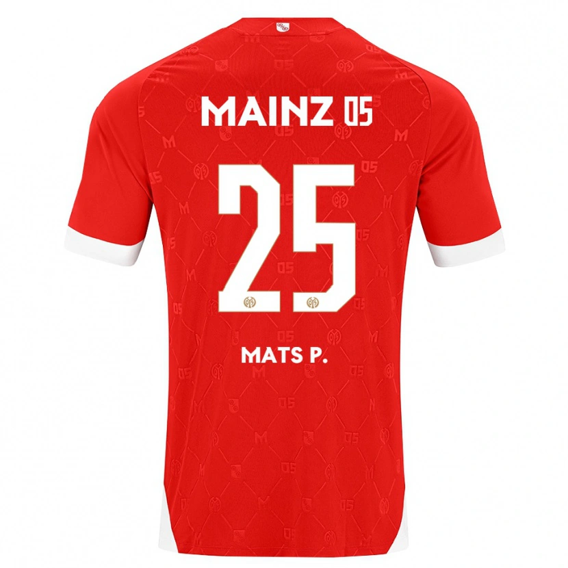 Danxen Damen Mats Preßler #25 Rot Weiß Heimtrikot Trikot 2026/27 T-Shirt Österreich