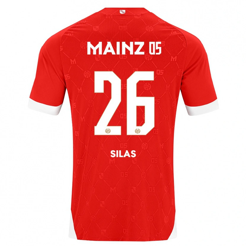 Danxen Damen Silas Katompa Mvumpa #26 Rot Weiß Heimtrikot Trikot 2026/27 T-Shirt Österreich