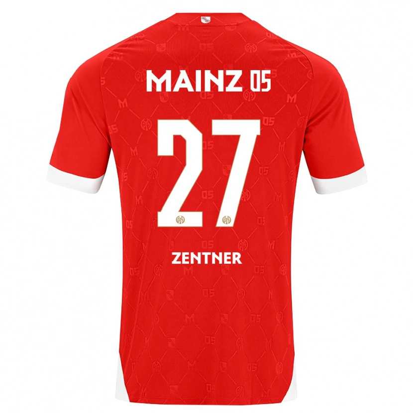 Danxen Damen Robin Zentner #27 Rot Weiß Heimtrikot Trikot 2026/27 T-Shirt Österreich