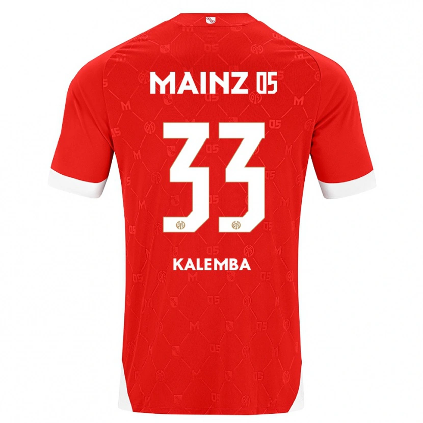 Danxen Damen Marcel Kalemba #33 Rot Weiß Heimtrikot Trikot 2026/27 T-Shirt Österreich