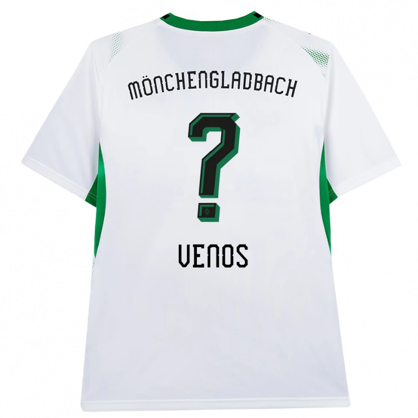 Danxen Damen Christos Venos #0 Weiß Schwarz Grün Heimtrikot Trikot 2026/27 T-Shirt Österreich