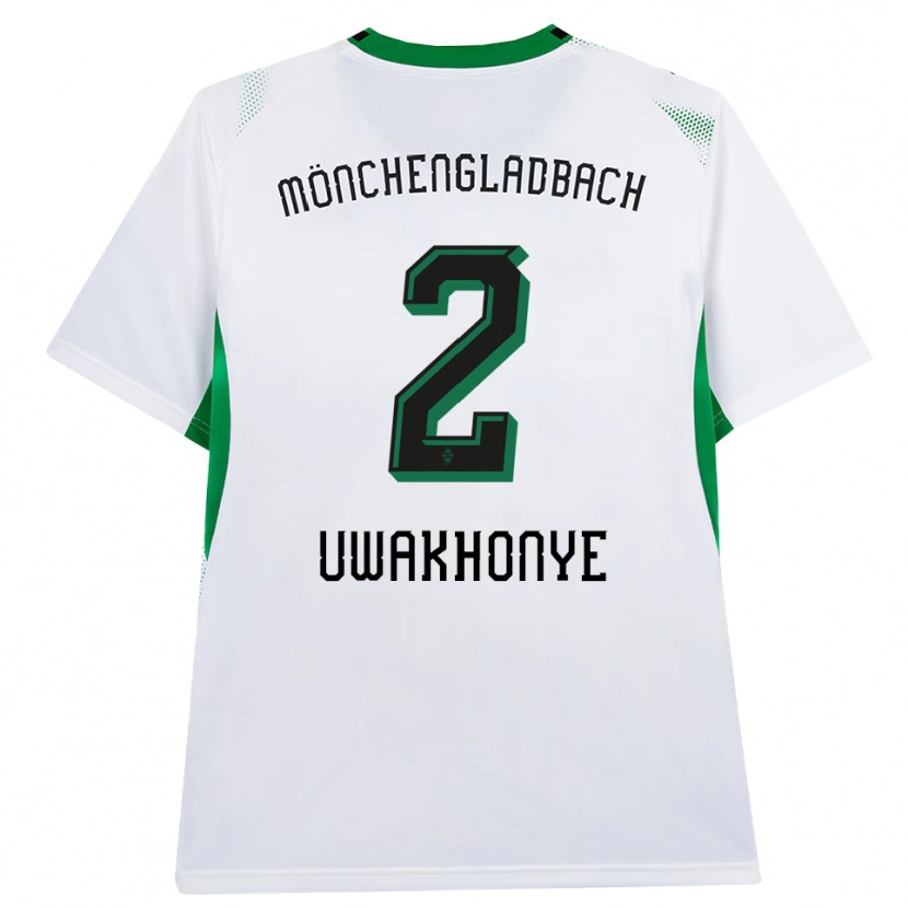 Danxen Damen Joel Uwakhonye #2 Weiß Schwarz Grün Heimtrikot Trikot 2026/27 T-Shirt Österreich