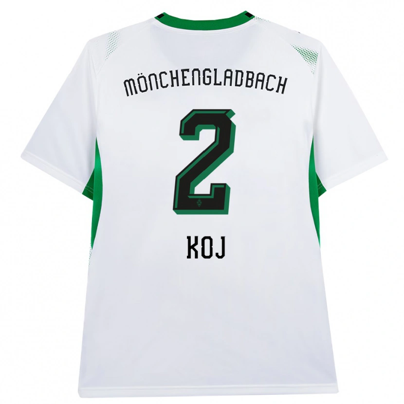 Danxen Damen Julia Koj #2 Weiß Schwarz Grün Heimtrikot Trikot 2026/27 T-Shirt Österreich