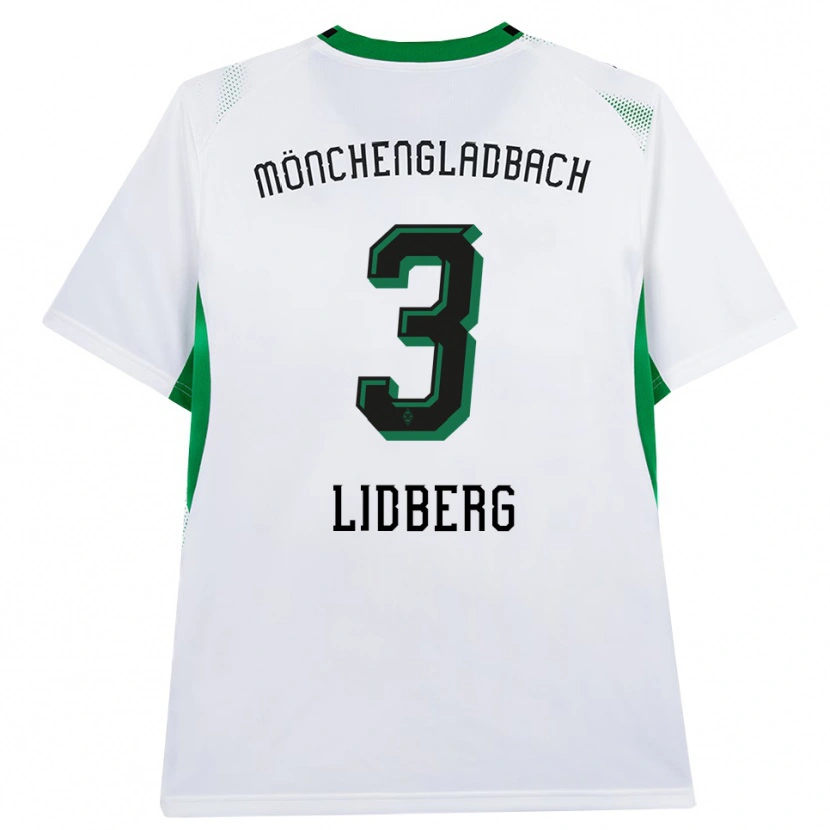 Danxen Damen Isac Lidberg #3 Weiß Schwarz Grün Heimtrikot Trikot 2026/27 T-Shirt Österreich