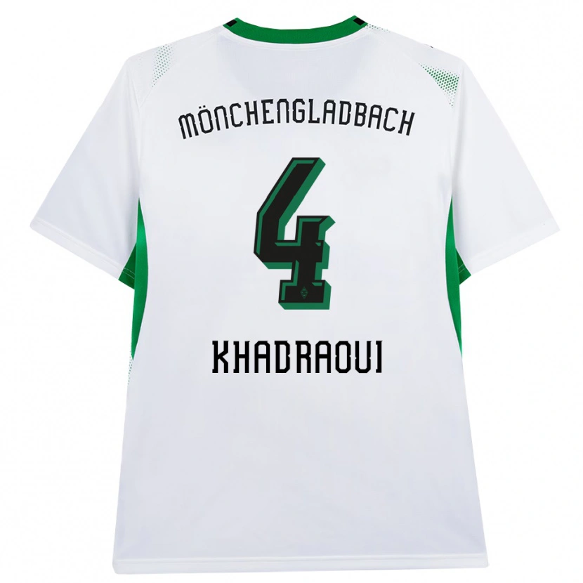 Danxen Damen Elias Khadraoui #4 Weiß Schwarz Grün Heimtrikot Trikot 2026/27 T-Shirt Österreich