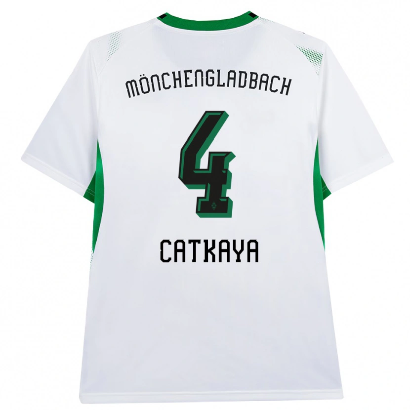 Danxen Damen Talha Catkaya #4 Weiß Schwarz Grün Heimtrikot Trikot 2026/27 T-Shirt Österreich