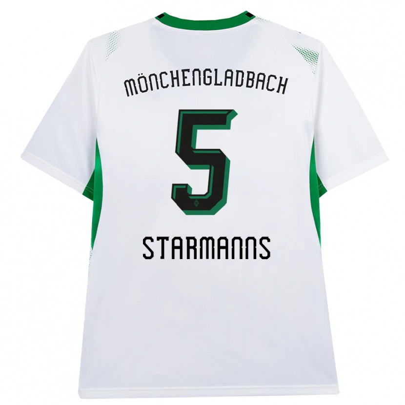 Danxen Damen Sandra Starmanns #5 Weiß Schwarz Grün Heimtrikot Trikot 2026/27 T-Shirt Österreich