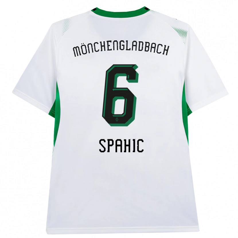 Danxen Damen Armin Spahic #6 Weiß Schwarz Grün Heimtrikot Trikot 2026/27 T-Shirt Österreich