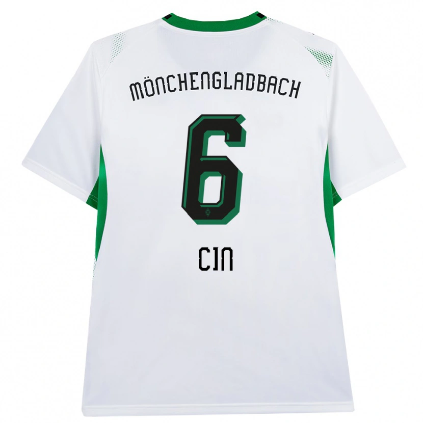 Danxen Damen Miray Cin #6 Weiß Schwarz Grün Heimtrikot Trikot 2026/27 T-Shirt Österreich