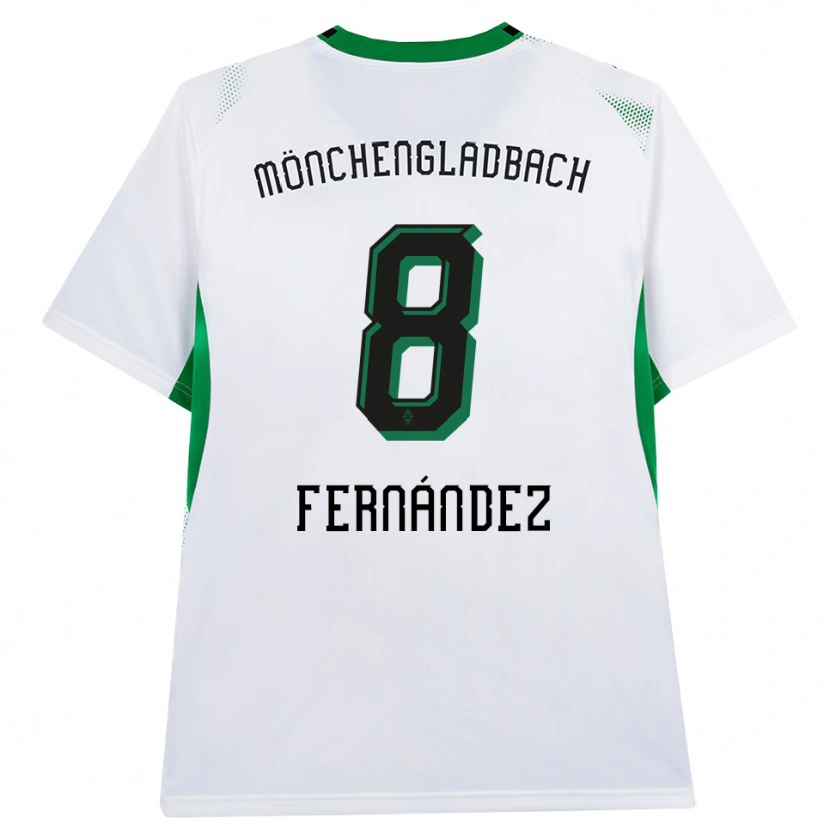 Danxen Damen Oriol Fernandez Berenguer #8 Weiß Schwarz Grün Heimtrikot Trikot 2026/27 T-Shirt Österreich