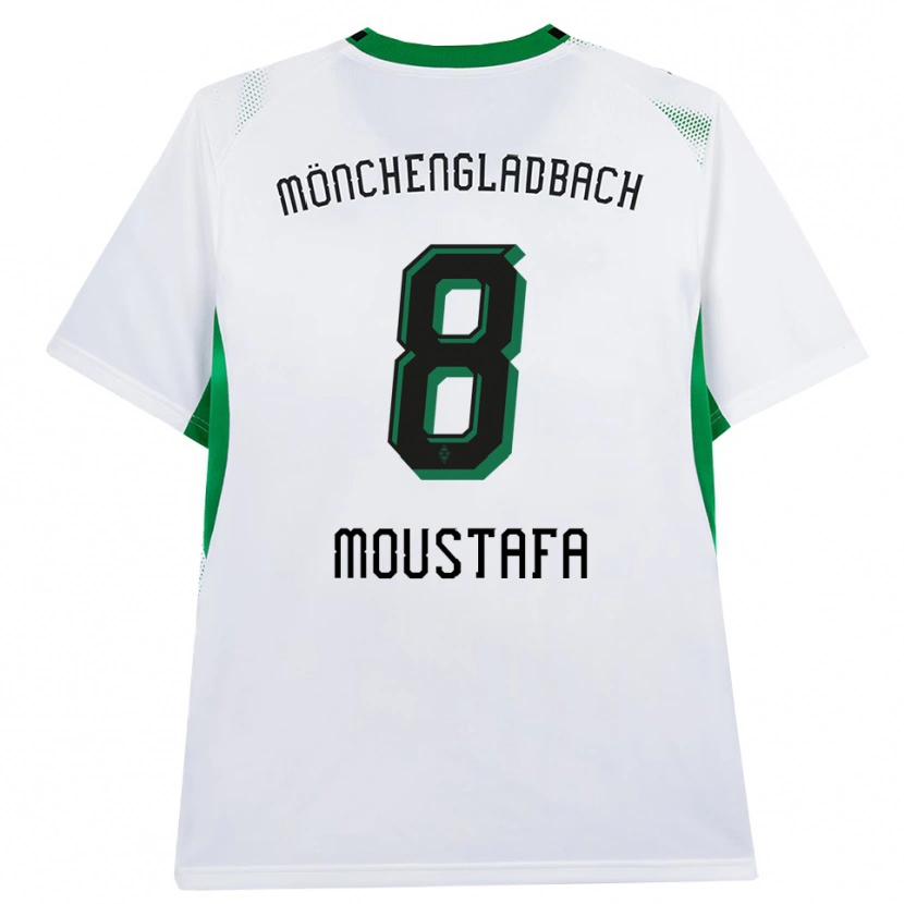 Danxen Damen Moustafa Ashraf Moustafa #8 Weiß Schwarz Grün Heimtrikot Trikot 2026/27 T-Shirt Österreich
