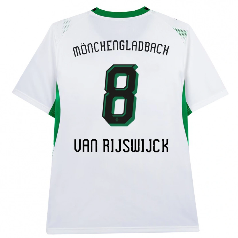 Danxen Damen Britt Van Rijswijck #8 Weiß Schwarz Grün Heimtrikot Trikot 2026/27 T-Shirt Österreich