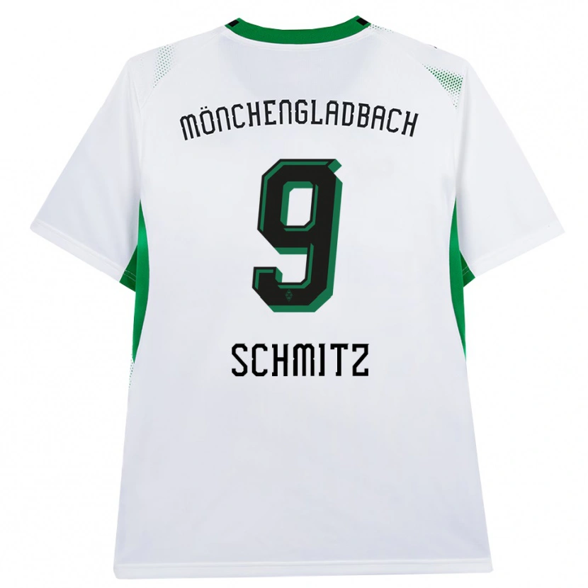 Danxen Damen Sarah Schmitz #9 Weiß Schwarz Grün Heimtrikot Trikot 2026/27 T-Shirt Österreich