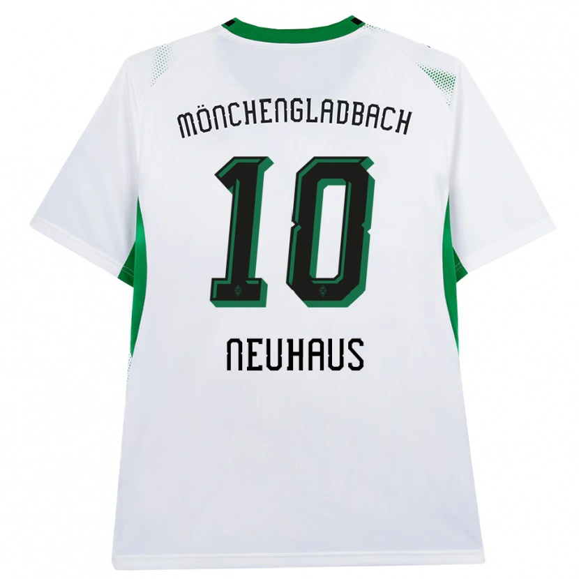 Danxen Damen Florian Neuhaus #10 Weiß Schwarz Grün Heimtrikot Trikot 2026/27 T-Shirt Österreich