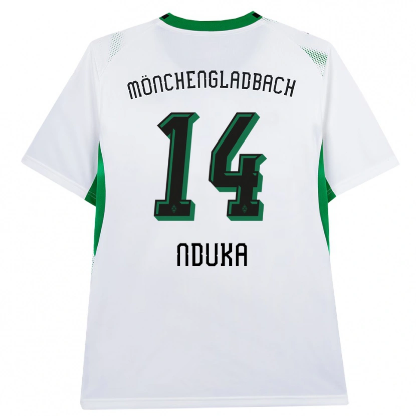 Danxen Damen Michael Nduka #14 Weiß Schwarz Grün Heimtrikot Trikot 2026/27 T-Shirt Österreich