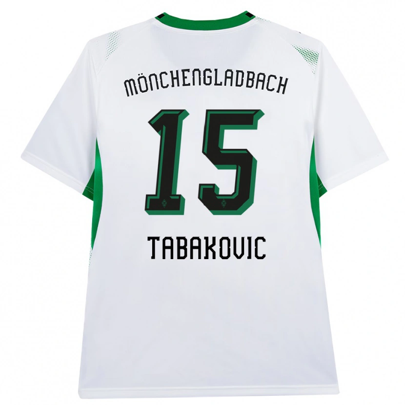 Danxen Damen Haris Tabakovic #15 Weiß Schwarz Grün Heimtrikot Trikot 2026/27 T-Shirt Österreich