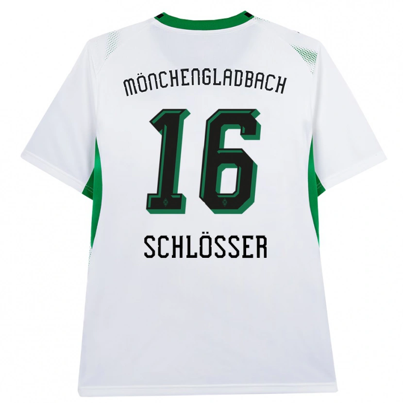 Danxen Damen Felix Schlößer #16 Weiß Schwarz Grün Heimtrikot Trikot 2026/27 T-Shirt Österreich