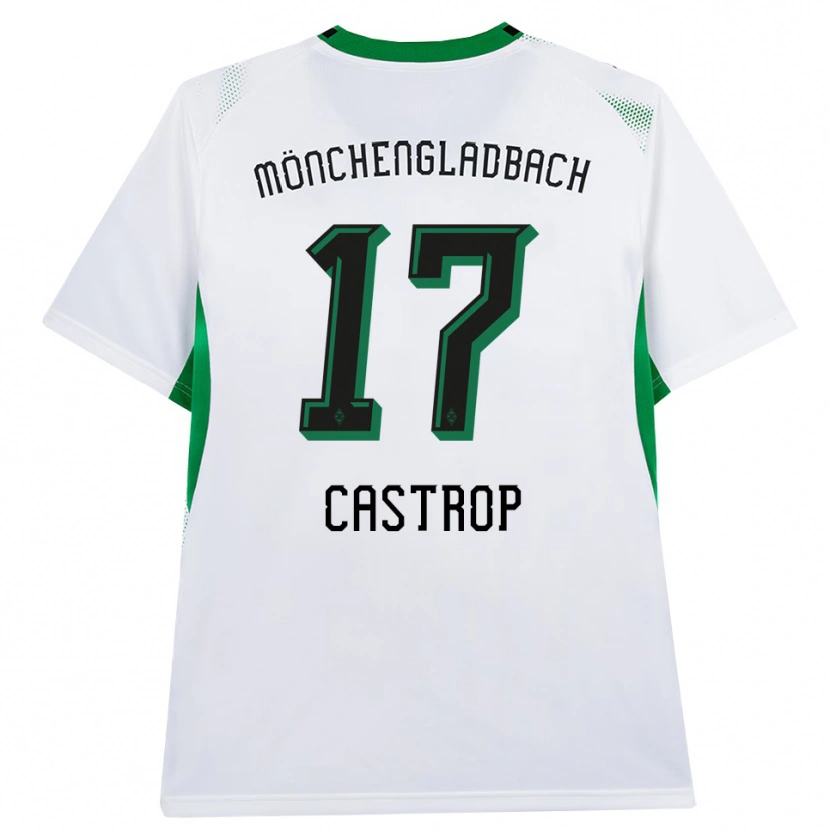 Danxen Damen Jens Castrop #17 Weiß Schwarz Grün Heimtrikot Trikot 2026/27 T-Shirt Österreich