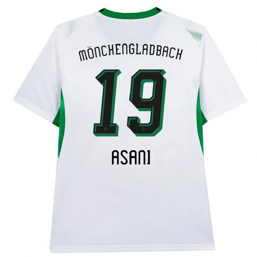 Danxen Damen Aldrin Asani #19 Weiß Schwarz Grün Heimtrikot Trikot 2026/27 T-Shirt Österreich