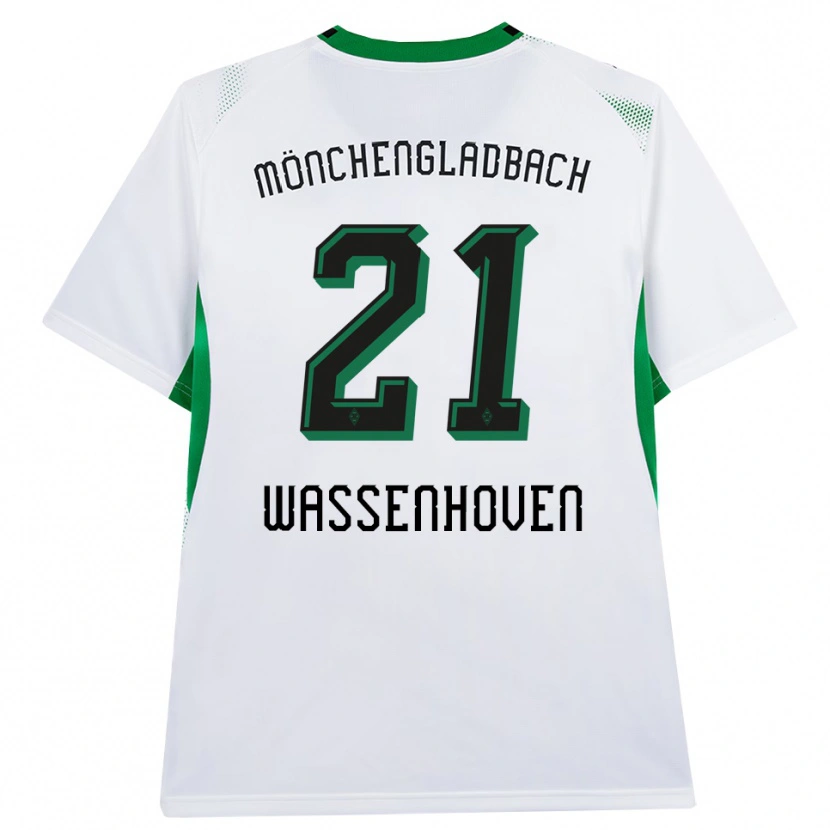 Danxen Damen Michelle Wassenhoven #21 Weiß Schwarz Grün Heimtrikot Trikot 2026/27 T-Shirt Österreich