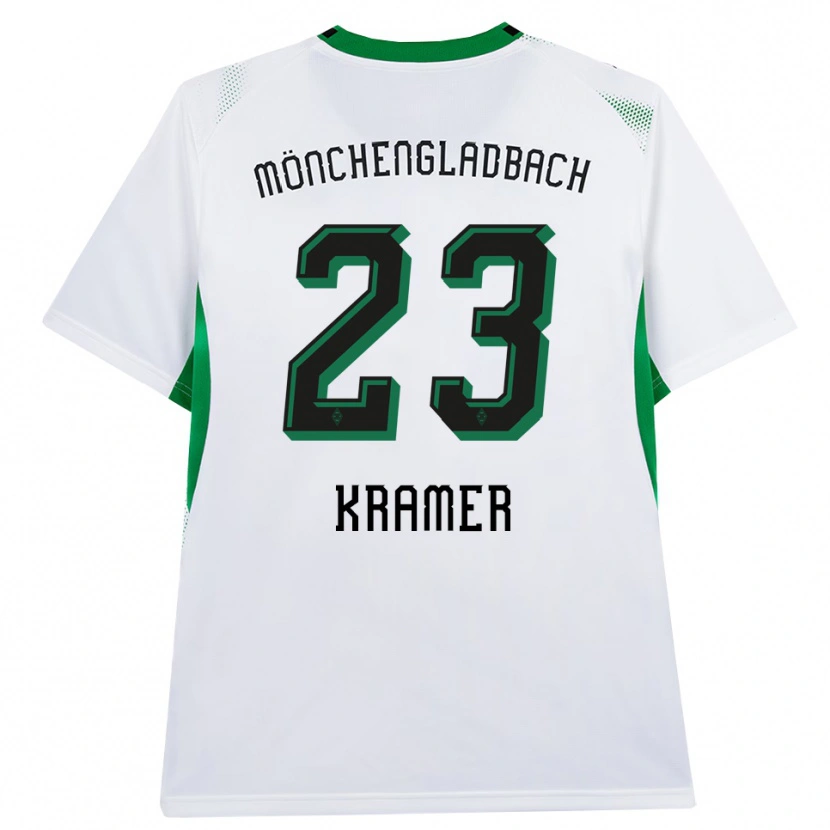 Danxen Damen Christoph Kramer #23 Weiß Schwarz Grün Heimtrikot Trikot 2026/27 T-Shirt Österreich