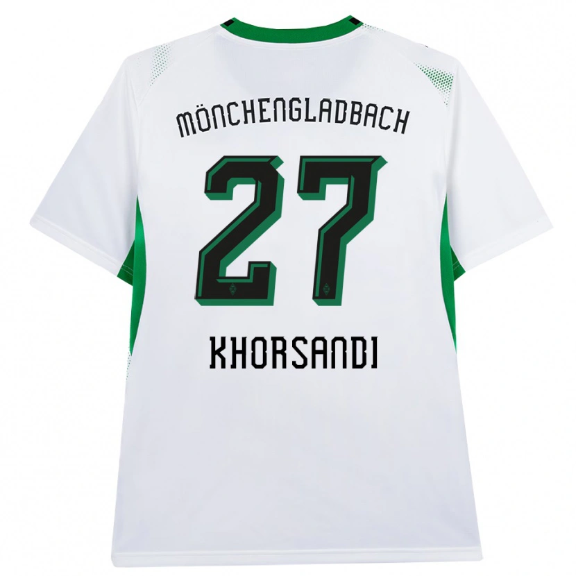 Danxen Damen Radin Khorsandi #27 Weiß Schwarz Grün Heimtrikot Trikot 2026/27 T-Shirt Österreich